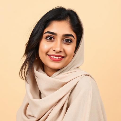 Zunaira M., beauty creator on Fledio