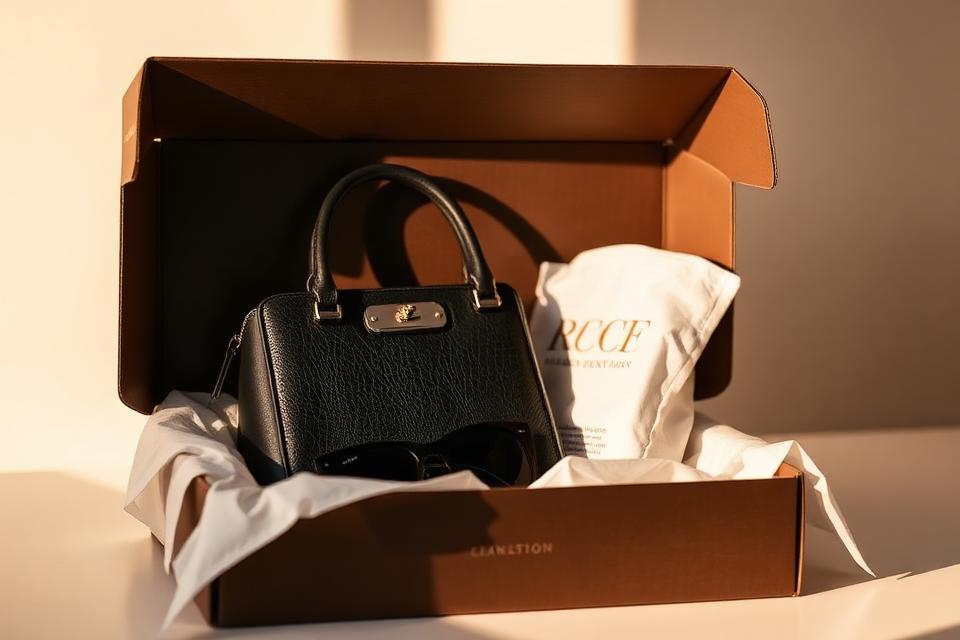 Curated fashion PR box packed for creator seeding